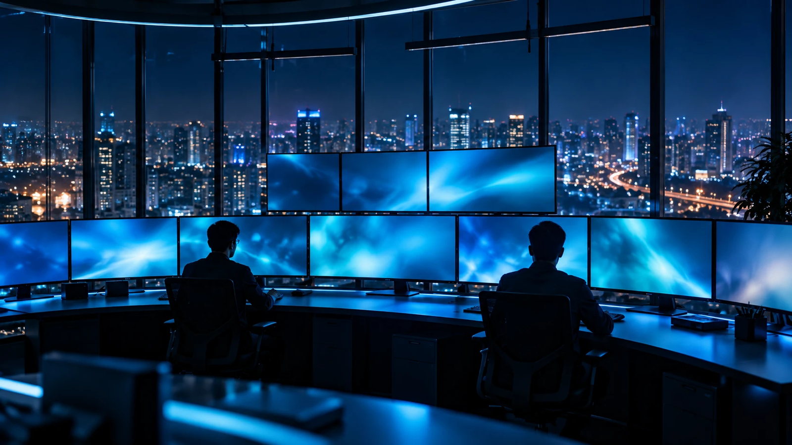 Network operations centre monitored around the clock
